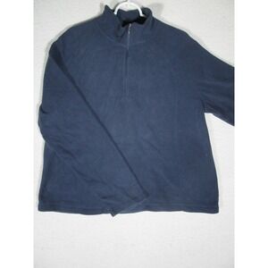 Danskin Now Girls Youth XXLG (20)‎ 1/4 Zip Sweater Blue Long Sleeve
